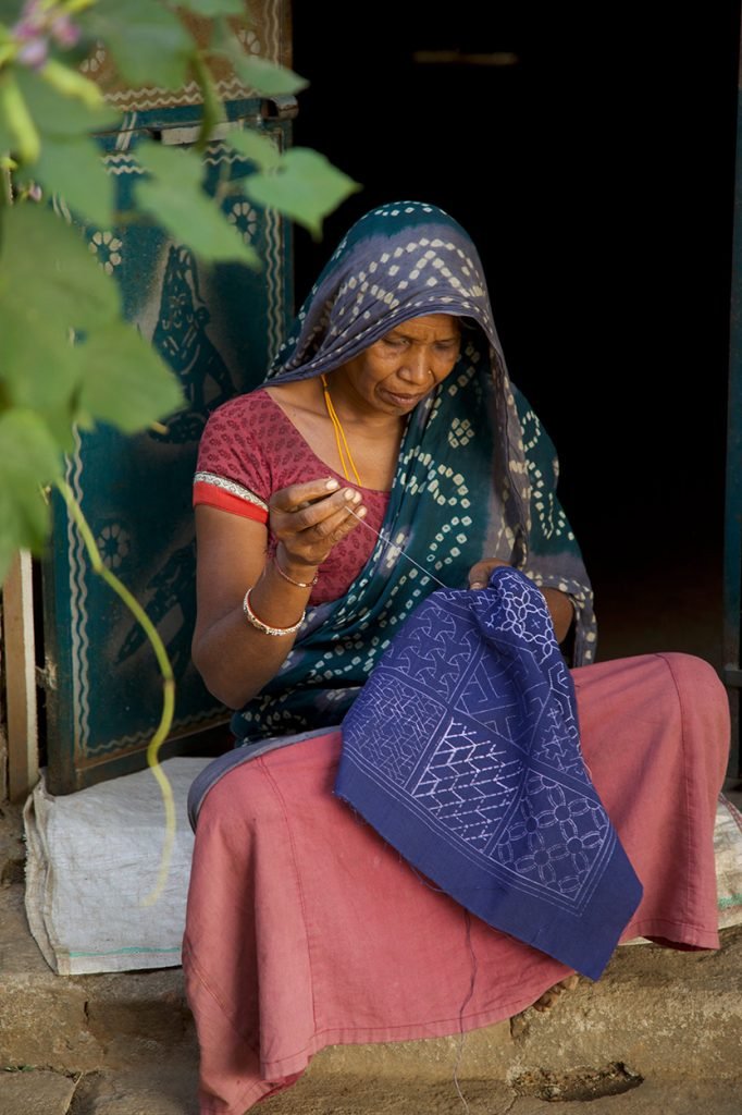 Bead Embroidery Process